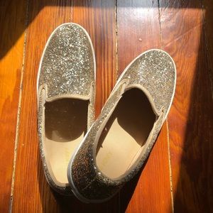 ✨ Sparkly, Glitter Slip-Ons Almost new! Worn one time.  ✨
